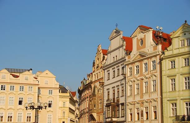 istock Old Traditional Buildings of Prague 91693053