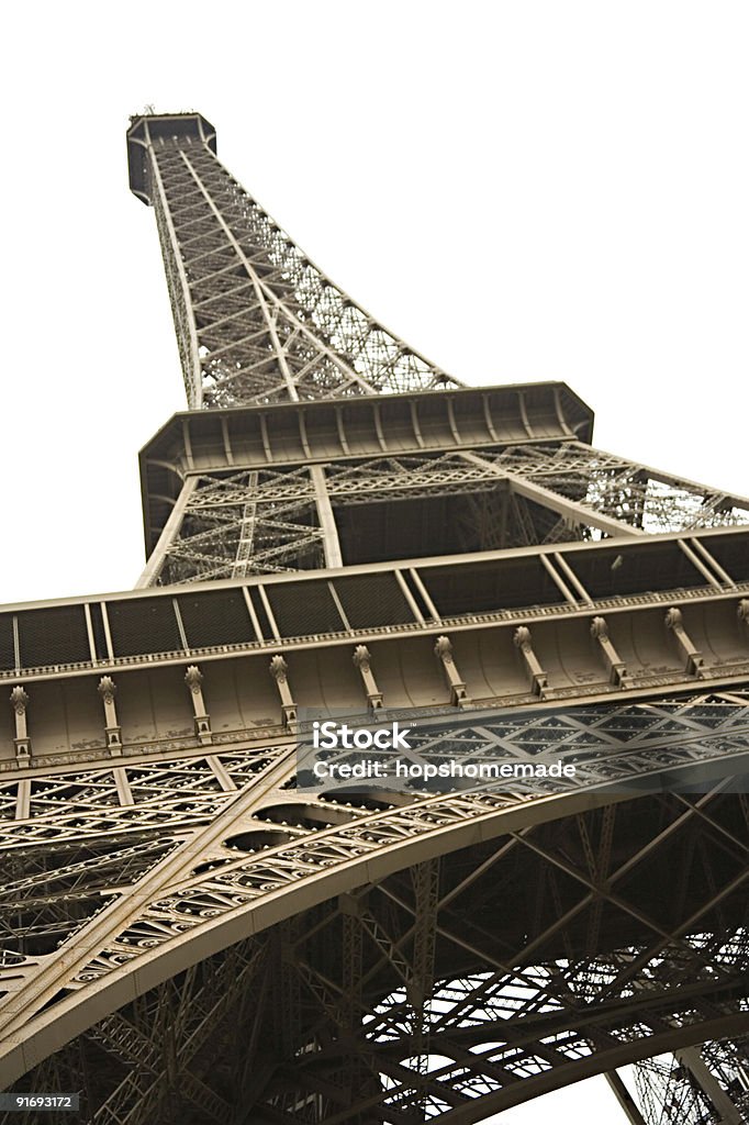 Tour Eiffel-XXL - Zbiór zdjęć royalty-free (Bezchmurne niebo)