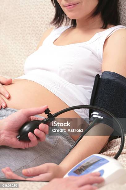 Measurement Of The Blood Pressure Stock Photo - Download Image Now - Adult, Anticipation, Care