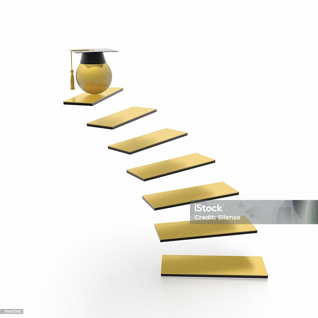 교육 계단을 - 로열티 프리 계단 스톡 사진