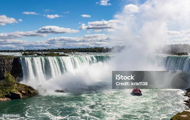 Cascate Del Niagara - Fotografie stock e altre immagini di Cascate del Niagara - Cascate del Niagara, Canada, Cascate del Niagara - Lato canadese