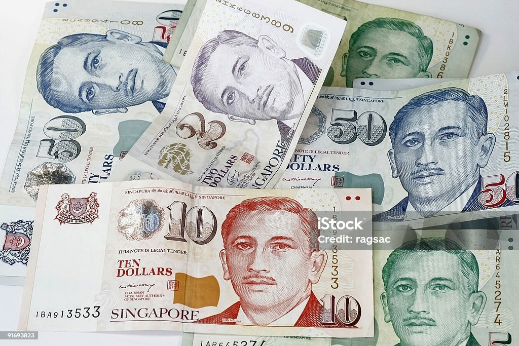 Dollaro di Singapore - Foto stock royalty-free di Banconota