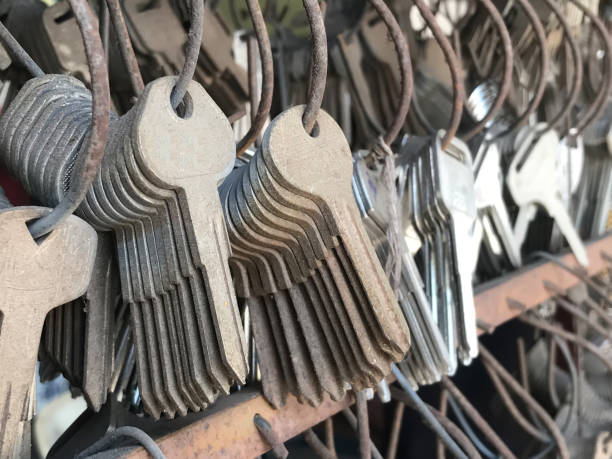 istock old keys not used hang on the bar for duplicate 916940872