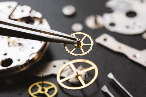 istock parts of automatic wristwatch 916941688