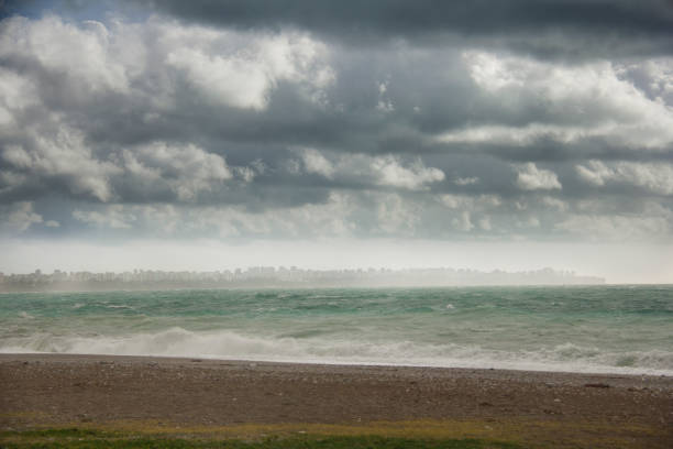 Rain, Storm, Sun, Wave, Winter, Antalya, Konyaalti, clody