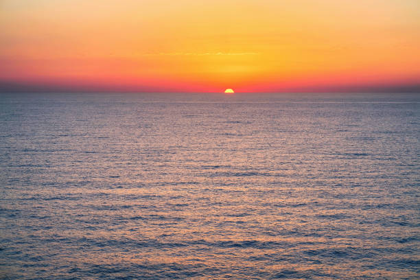 istock Sunrise at Mediterranian sea in Palermo 916945138