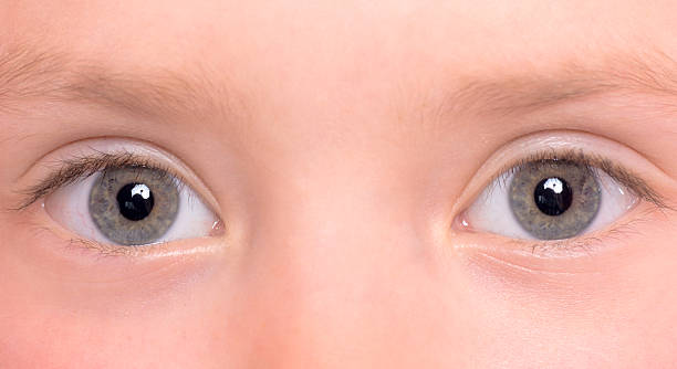 istock A closeup of a child's open eyes 91694638