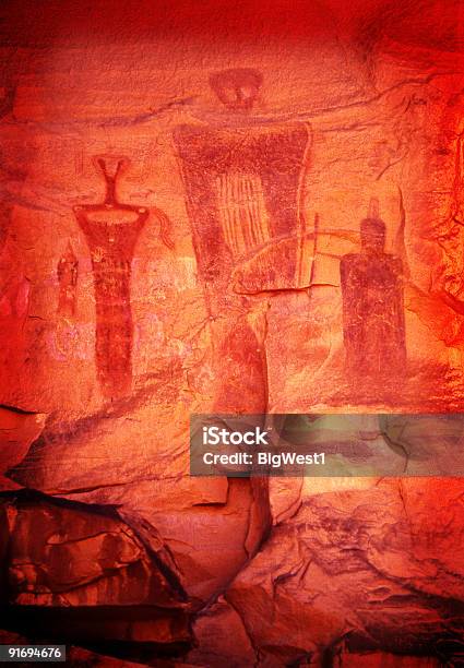 Foto de Anasazi Petroglyph e mais fotos de stock de Reserva Indígena de Havasupai - Reserva Indígena de Havasupai, Antiguidades, Arcaico