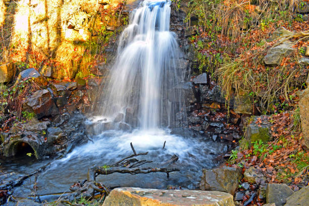 istock Waterfalls in El Montseny forest Barcelona 916948890