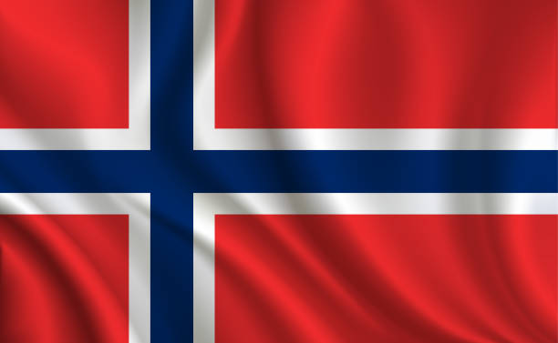 ilustrações, clipart, desenhos animados e ícones de fundo de bandeira da noruega - norwegian flag norway flag freedom