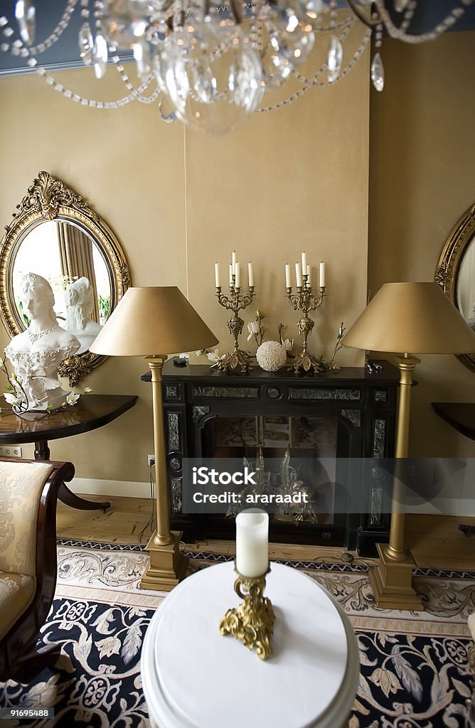 interior clássico - Royalty-free Aconchegante Foto de stock
