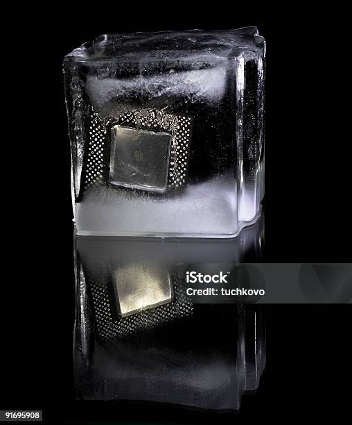Ice Cooler Stock Photo - Download Image Now - Computer, Ice Cube, Melting