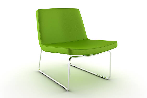 istock green armchair isolated on white background 91696192