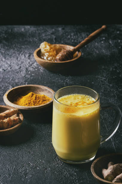 istock Turmeric golden milk latte 916963196