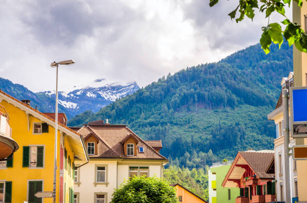 istock Beautiful landscape of Interlaken, Switzerland 916965732