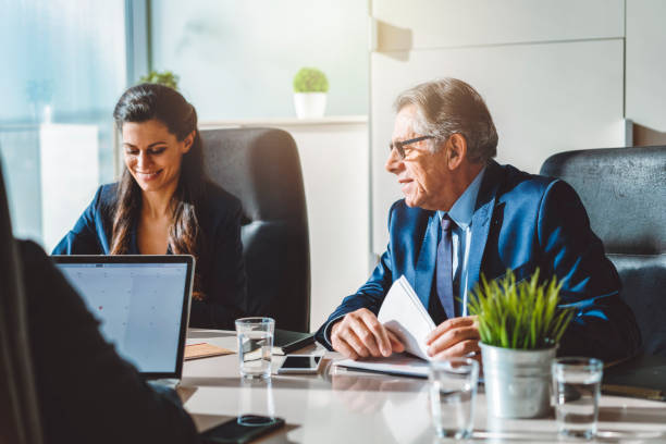 istock Morning meeting at the office 916966386