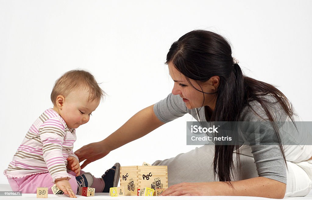 Mutter holding baby#5 - Lizenzfrei Alleinerzieherin Stock-Foto