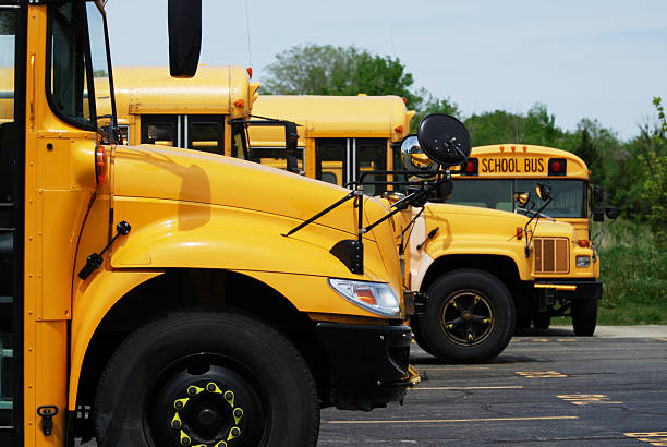 istock School Buses in the Parking Lot 91696945