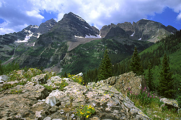 istock Maroon Bells in Colorado Rocky Mountains 91697397