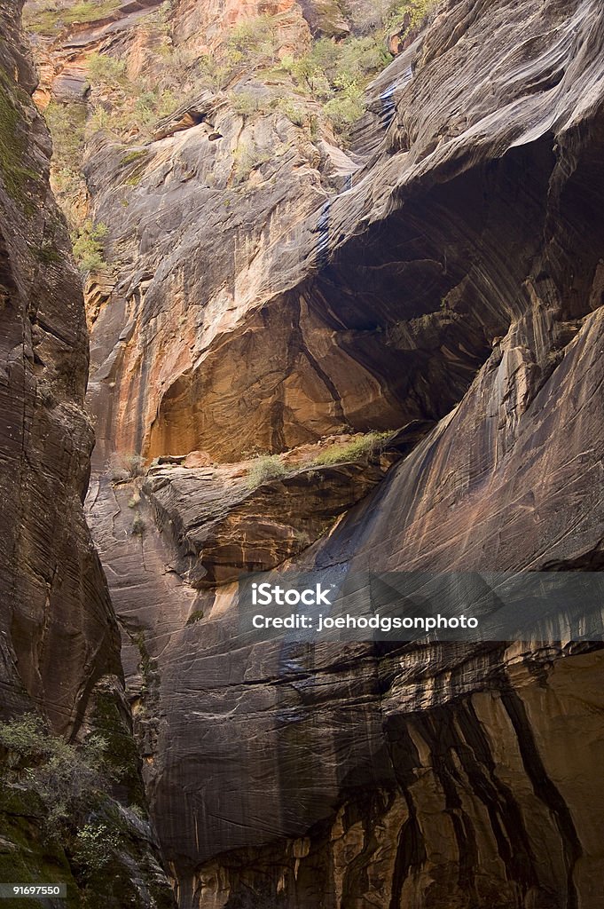 Blue Zion  Canyon Stock Photo