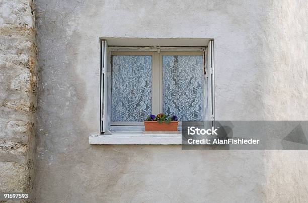 Old World Window Stock Photo - Download Image Now - Architecture, Color Image, Concrete