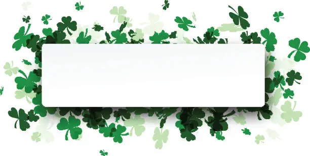 Vector illustration of St. Patrick's day background.