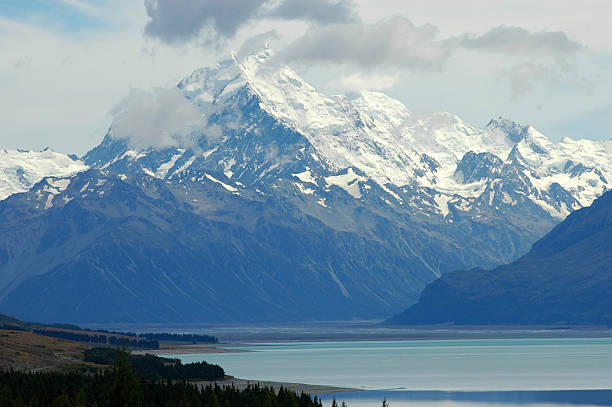 Mt. Cook, New Zealand stock photo
