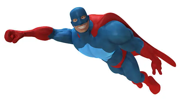 Photo of Superhero flying