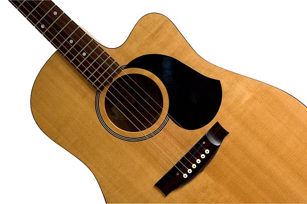 chitarra acustica - foto stock
