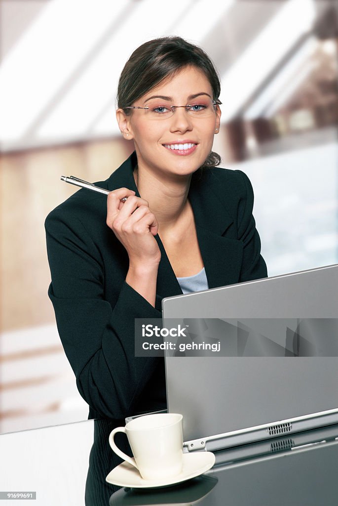 Best Laptop For Secretary Beautiful Secretary With Laptop Stock Photo - Download Image Now - 20
