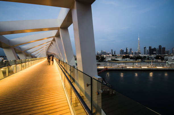 istock Dubai Canal with the Skyline View 916997874