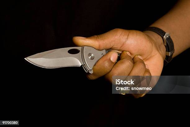 Knife Crime Stock Photo - Download Image Now - Adult, Adults Only, African Ethnicity