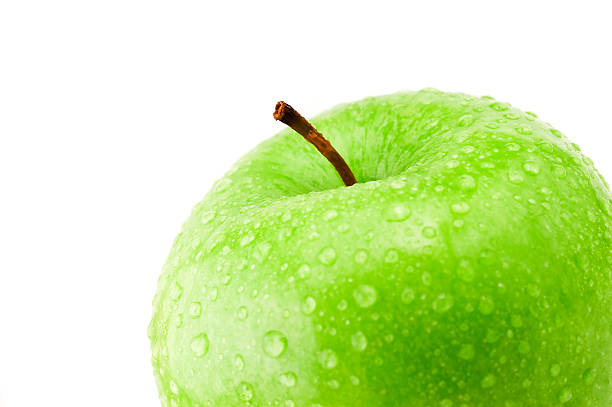 istock Green apple detail 91700781