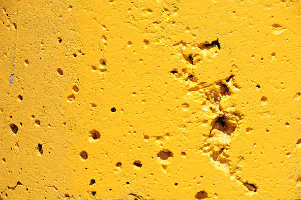 Mur jaune - Photo
