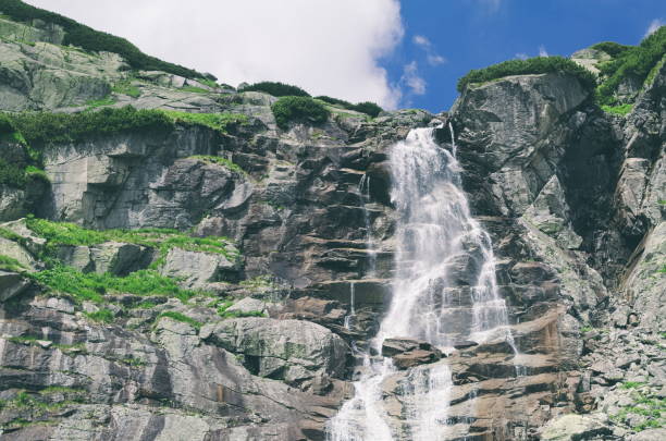 istock Skok Waterfall in High Tatras 917007968