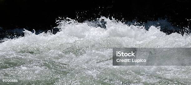 Raging Water Stock Photo - Download Image Now - Backgrounds, Black Color, Color Image