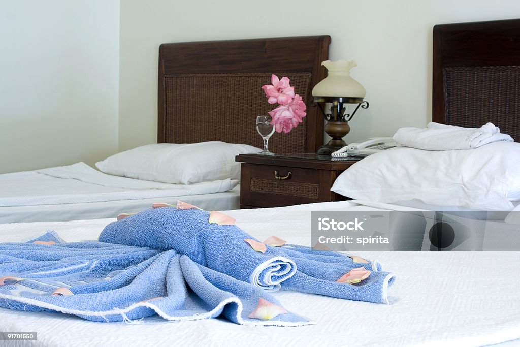 Em um quarto de hotel - Foto de stock de Aconchegante royalty-free