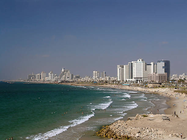 istock Sea beach in Israel Tel Aviv 91701696