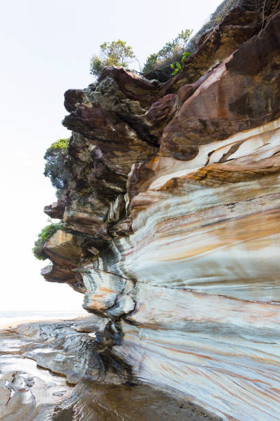 istock Ocean cliff, side view, Australia, background with copy space 917017958