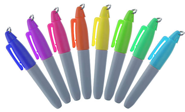 istock Collection of colored markers 91701978