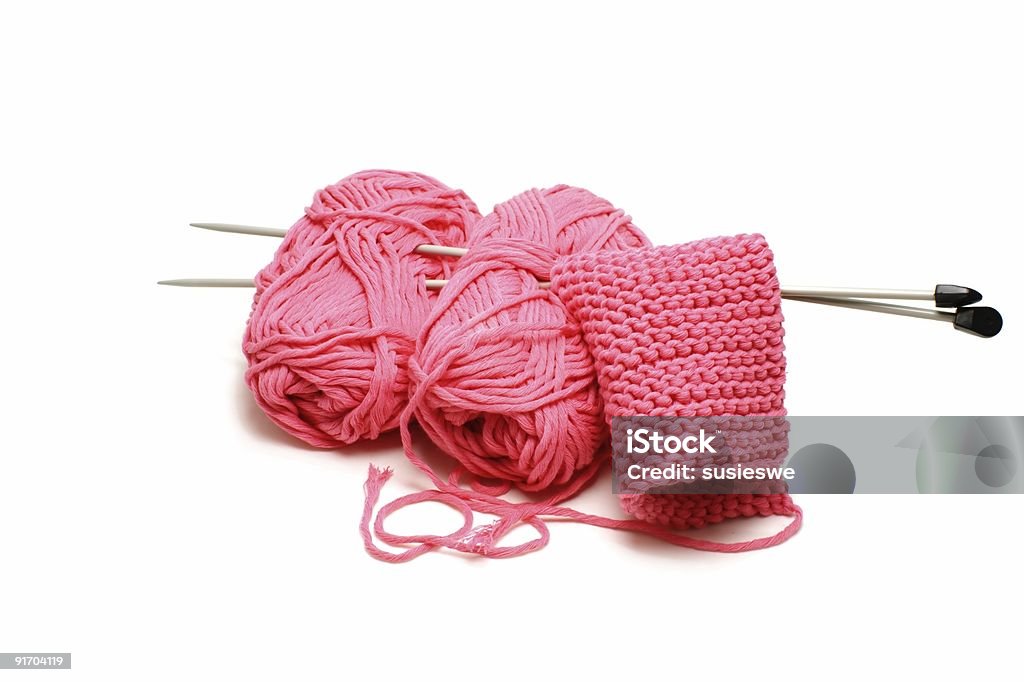 ピンクの糸ニードルズ - やわらかのロイヤリティフリーストックフォト