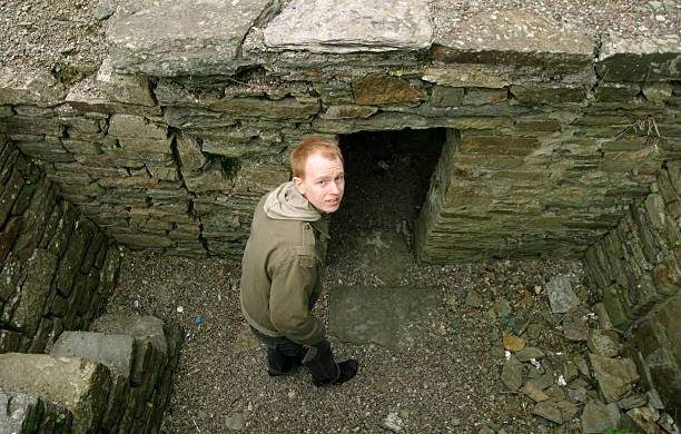 Discovering Timoleague Abbey stock photo