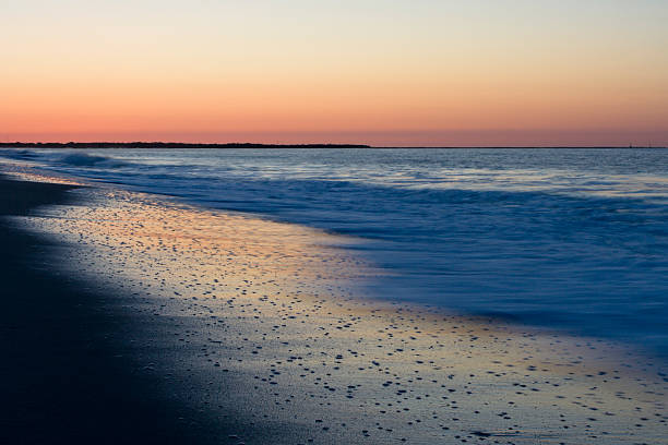 Cape May Sunrise stock photo