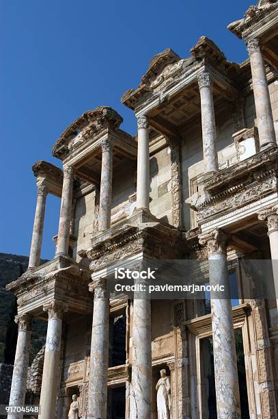 Alte Grad Celsius Bibliothek In Efes Stockfoto und mehr Bilder von Alt - Alt, Amphitheater, Antike Kultur