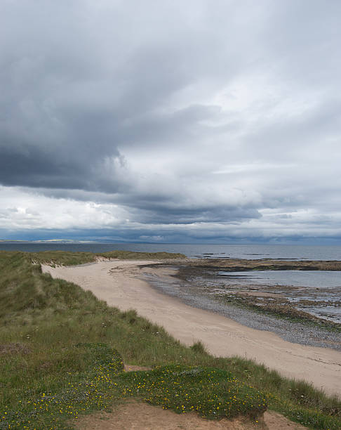 istock Storm approaching on the Northumberland coast 91704672