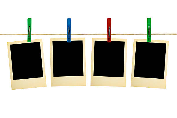 istock Retro photography on clothespins 91704894