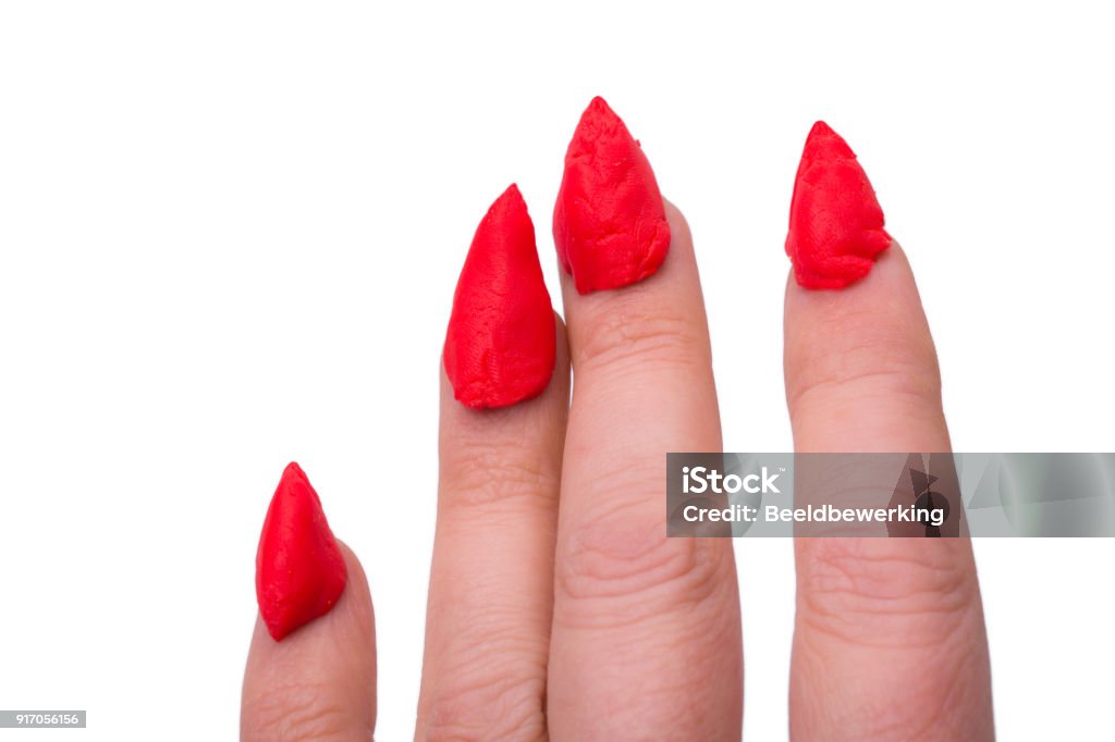 Nails Made Of Red Childs Play Clay Stock Photo - Download Image Now - Artificial Nail, Art And Craft, Cartoon - iStock Nails Made Of Red Childs Play Clay Stock Photo - Download Image Now - Artificial Nail, Art And Craft, Cartoon - iStock