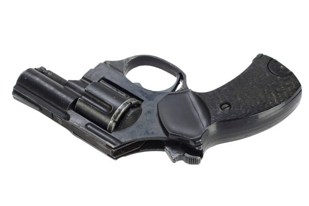 istock Revolver isolated on a white background 917066570