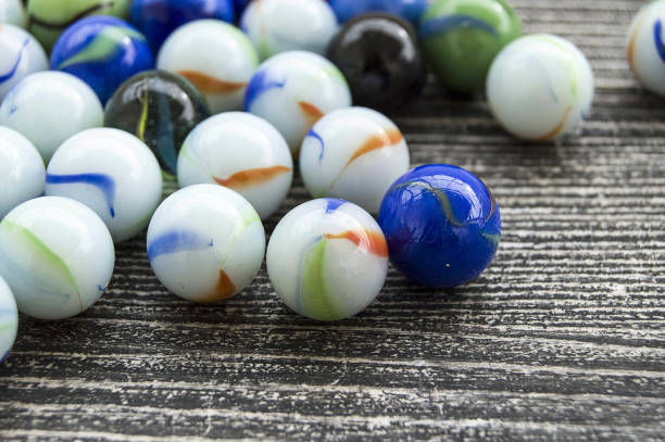 istock marble for kids is a great game. 917066648