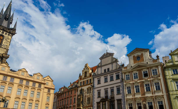 istock streets and churches of old town Prague 917072726